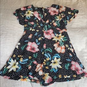 Zara patterned romper